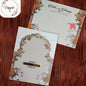Cream- Elephant theme Wedding Invitation