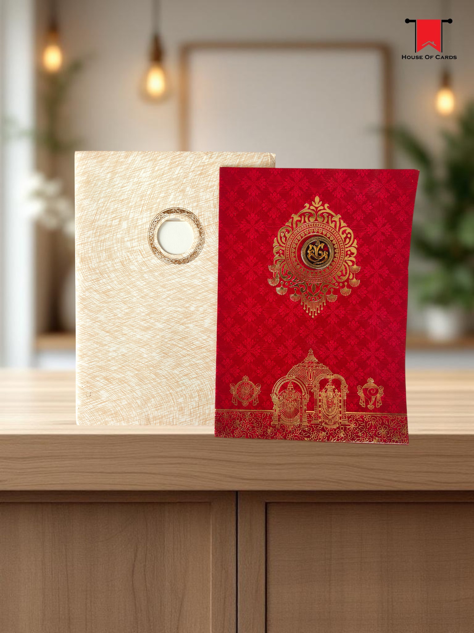 Red Lord Balaji Cut out card