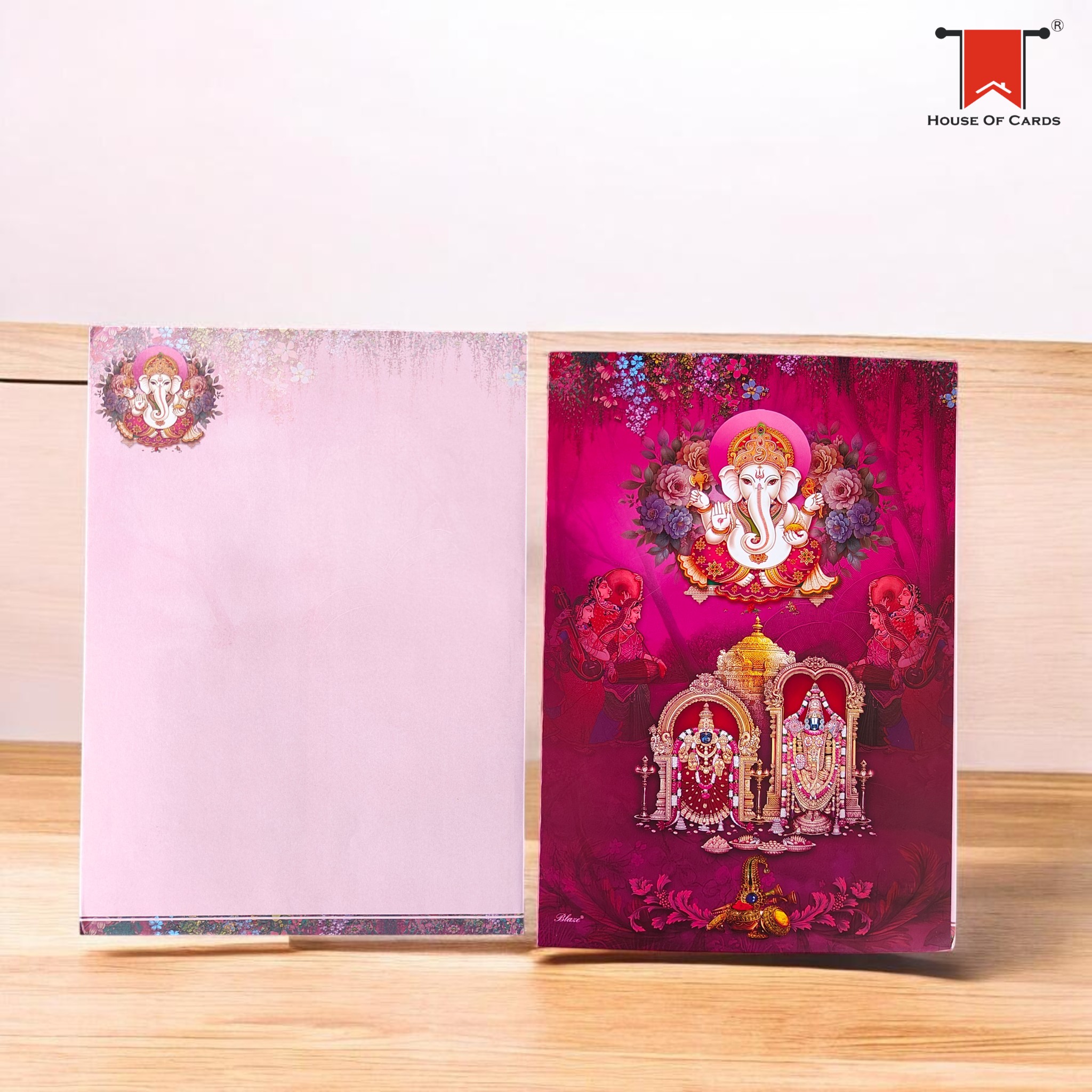 Balaji Padmavathi Wedding Card
