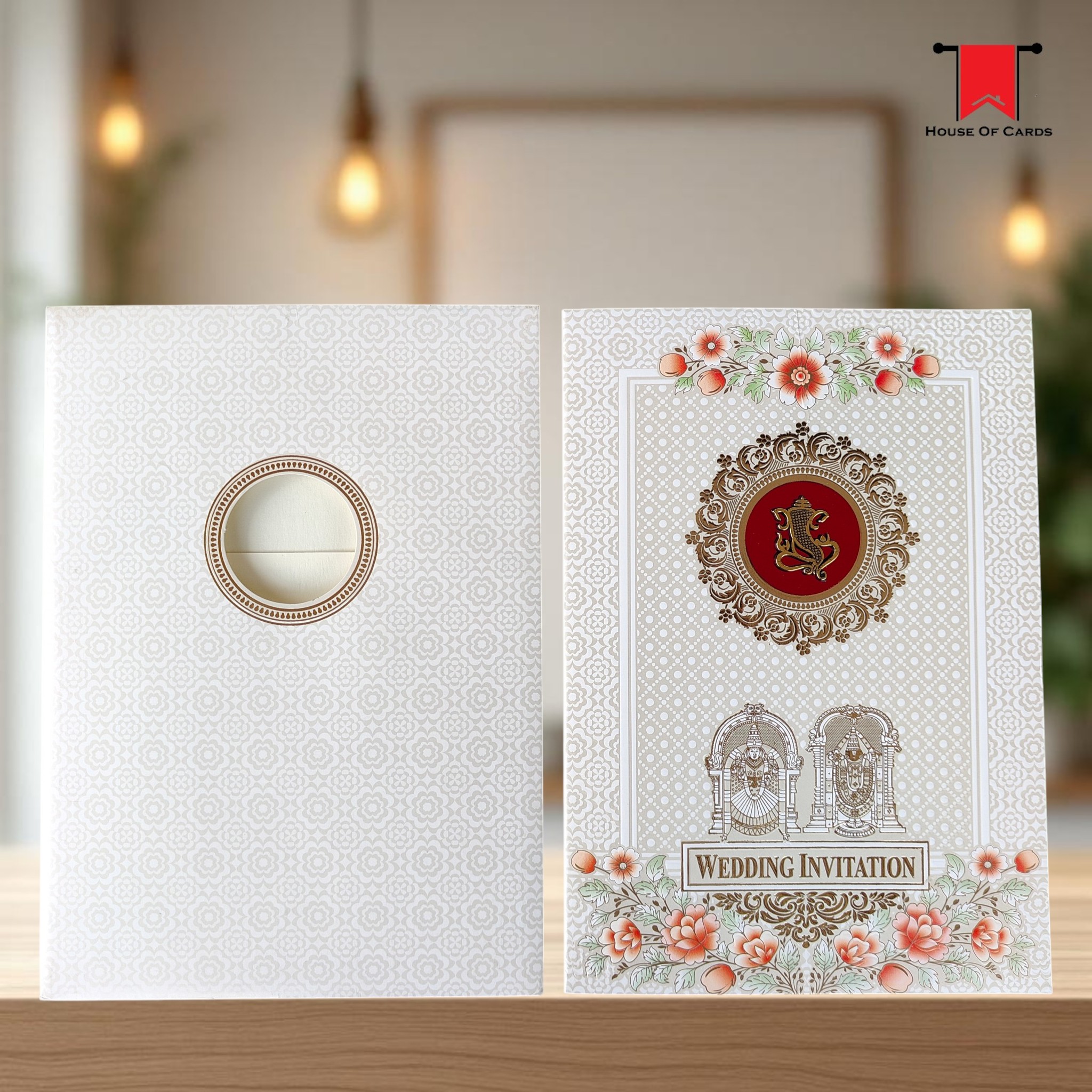 Vibrant Balaji- Padmavathi Wedding Invitation