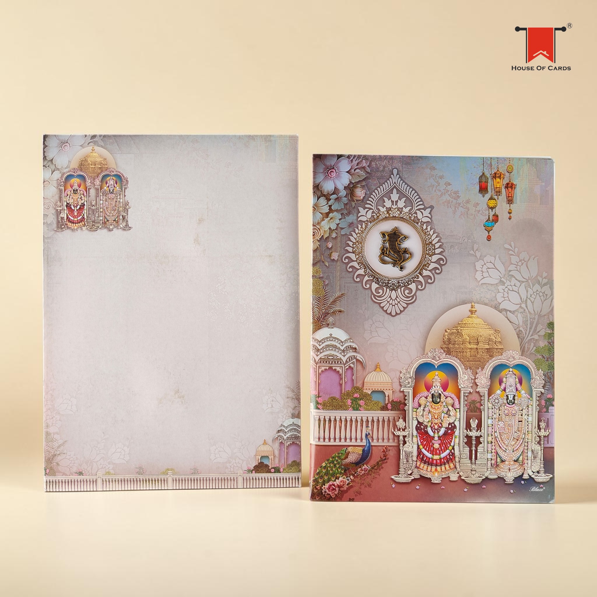 Balaji Venketeshwara Wedding card