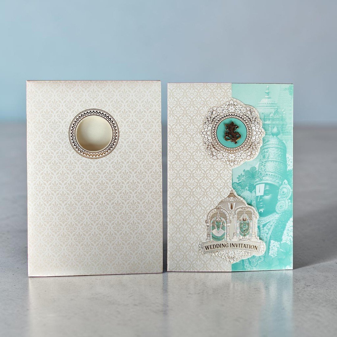 Door Style Balaji Wedding Card wedding invitation
