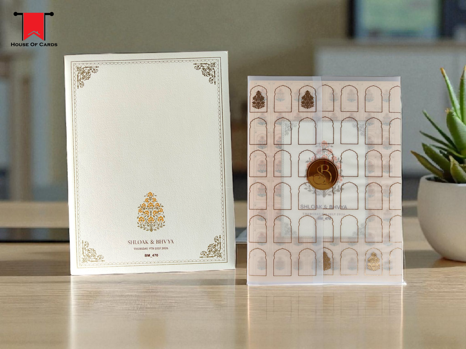 Vellum Paper Wedding Invitation wedding invitation